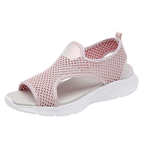 Orthopädische Schuhe Damen, Unterstützung Leichte Orthopädische Pantoletten Fußgewölbes Bequeme Slide Sport Sandalen Wassersandalen mit Fasciitis-Sohlen mit Weiche Fussbett Outdoor von Viunychn