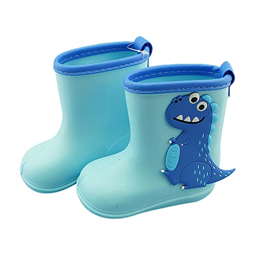 Regenschuhe Kinder Baby Gefütterte Gummistiefel Mädchen Gummistiefel Jungen Gelb 23 Regenstiefel Kinder Gummistiefel Kinder Leicht Gefüttert Rain Boots Kids Geschenk Boot Für Kinder Watt Schuhe von Viunychn