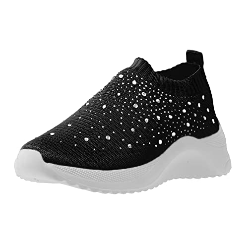 Schuhe Damen Sneaker Weiss Plattform Netz Weiche Schuhe Sportschuhe Fußballschuhe Leichtgewichts Atmungsaktiv Frauen Sneakers Halbschuhe Cushion Wasserdicht Flach Für Trekking Walking Running von Viunychn