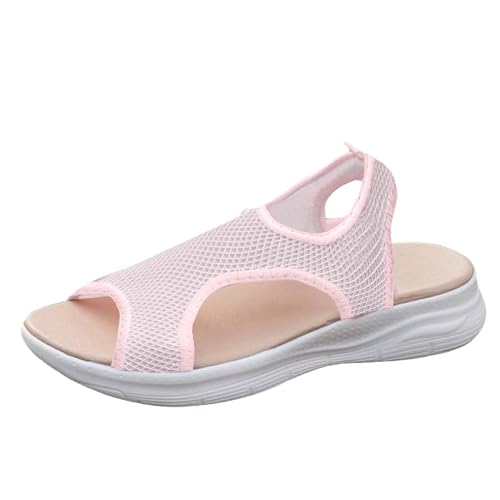 Sommer Sandalen Damen Rutschfeste Stretch Orthopädische Schuhe Pantoletten Mesh Bequeme Sport Sandalen Wassersandalen Für Hallux Valgus Bunion mit Weiche Fussbett Outdoor von Viunychn