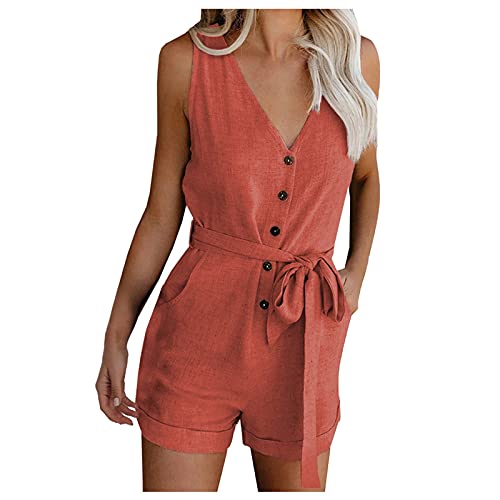Viunychn Eleganter Jumpsuit Damen Festlich Kurzer Klassisch Jumpsuit Hosenanzu Einfarbiges Wickeloptik Sommer Shorts Kurz Arbeitshose mit Große Taschen mit Spagettiträger Viunychn Eleganter Jumpsuit Damen Festlich Kurzer Klassisch Jumpsuit Hosenanzu Einfarbiges Wickeloptik Sommer Shorts Kurz Arbeitshose mit Große Taschen mit Spagettiträger von Viunychn