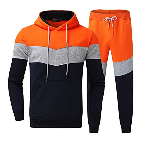 Viunychn Herren Jogginganzug Trainingsanzug Sportanzug Corteiz 2 Piece Hoodie Sporthose Kapuzenpullover Jogginghose Sweatshirt Casual Hoodie Hose @4 von Viunychn