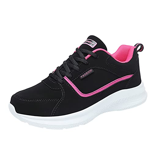 Viunychn Sneaker Damen Weiss Atmungsaktive Turnschuhe Damen Laufschuhe Hallen & Fitnessschuhe Leicht Trekking & Wanderschuhe Walkingschuhe Luftkissen Radsportschuhe Tennisschuhe Outdoor Fitnessschuhe von Viunychn