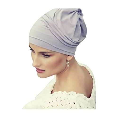 Viva Headwear Damen in Amazingly Soft Cotton/Viscose Quality Anna V tube, Grün, Einheitsgröße EU von Viva Headwear