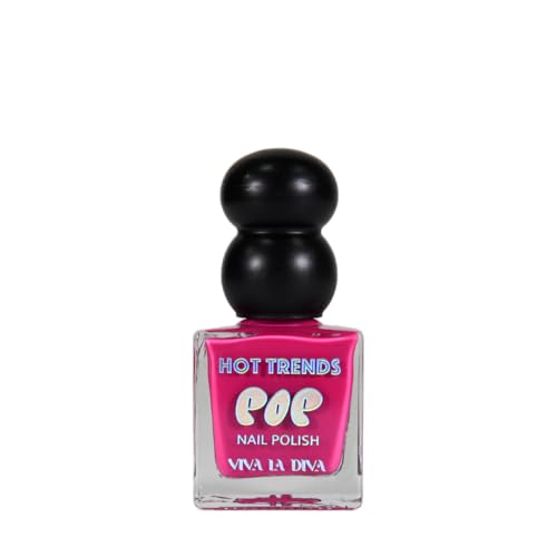 VIVA LA DIVA Hot Trends Pop Nail Polish N12: Nagellack in Pop-Tönen für einen lustigen und stilisierten Look. von Viva la Diva