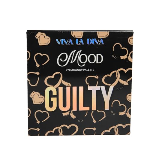 Viva la Diva Mood Guilty Eyeshadow-Palette mit intensiven und vielseitigen Farben für atemberaubende Augen-Looks von Viva la Diva