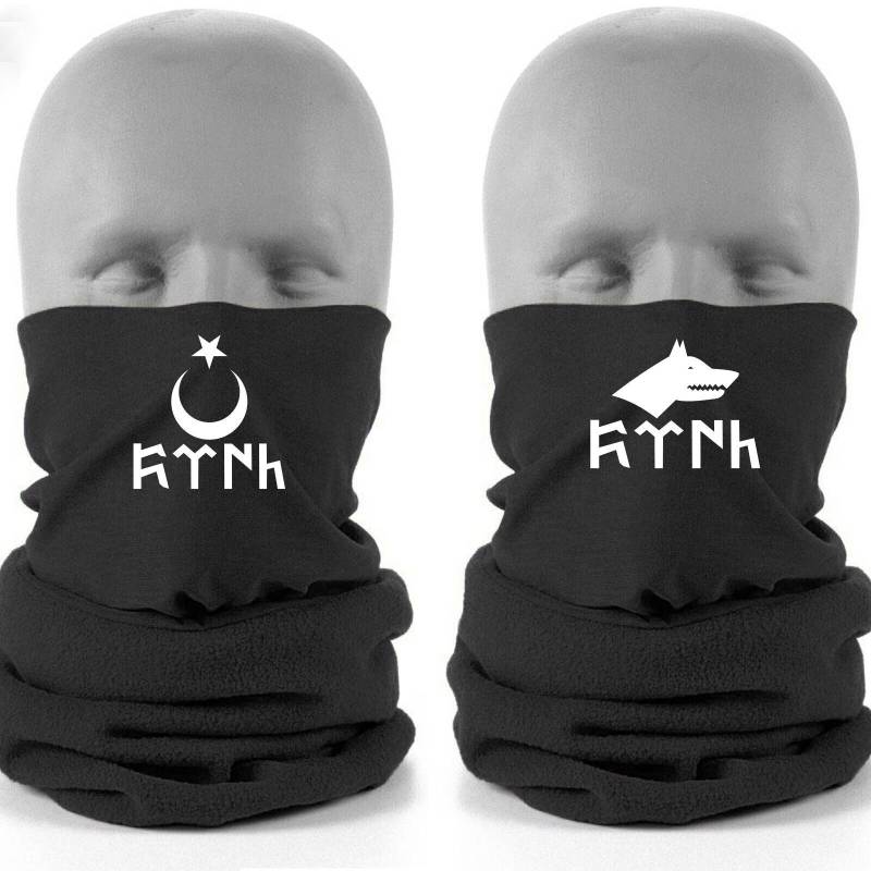 Göktürk Schlauchschal - Für Damen Und Herren Türk Bozkurt Schlauchschal Nasenschutz Mundschutz Börü Weich Warm von VivaDesignsStudio