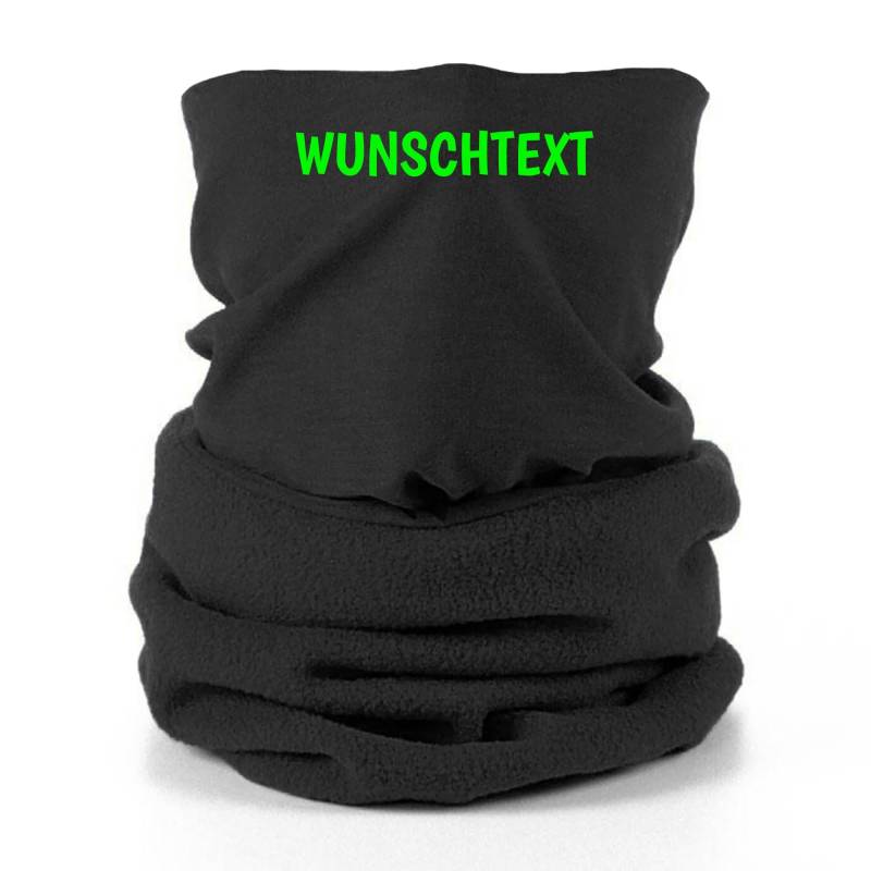 Schlauchschal Mit Wunschtext Für Männer Und Frauen Vereine Firmen Geschenk Zum Geburtstag Weihnachten Jahrestag Warm Winter Schal von VivaDesignsStudio