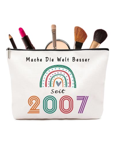 18. Geburtstag Mädchen - Geschenk 18 Geburtstag Mädchen Make-Up-Tasche, Geschenke Zum 18 Geburtstag Mädchens, Geschenke Für 18 Jährige Mädchens von VivaJoy