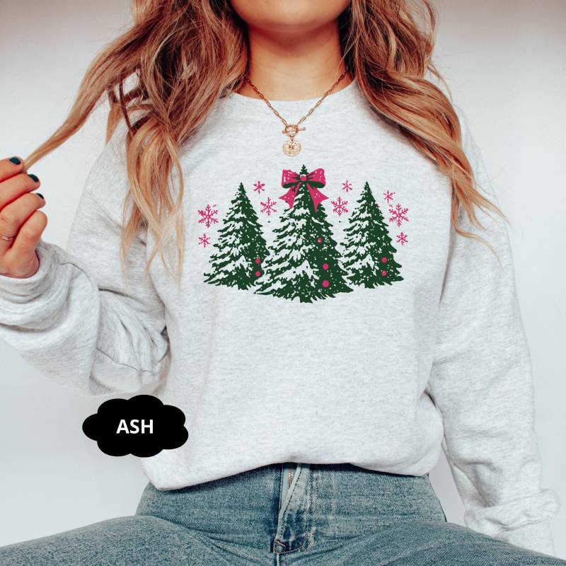 Sweatshirt Für Frauen Weihnachten, Baum-Sweatshirt, Weihnachtsbaum-Sweatshirts Frauen, Weihnachts-Crewneck, Geschenk Weihnachten von VivaLeya