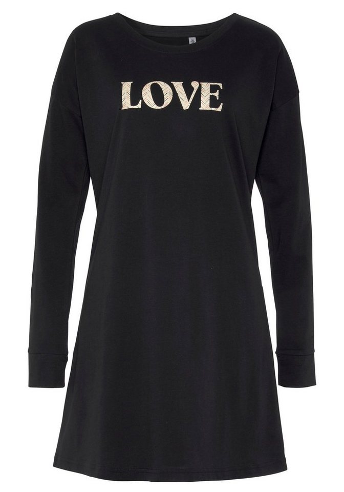 Vivance Dreams Nachthemd mit großem Frontprint von Vivance Dreams