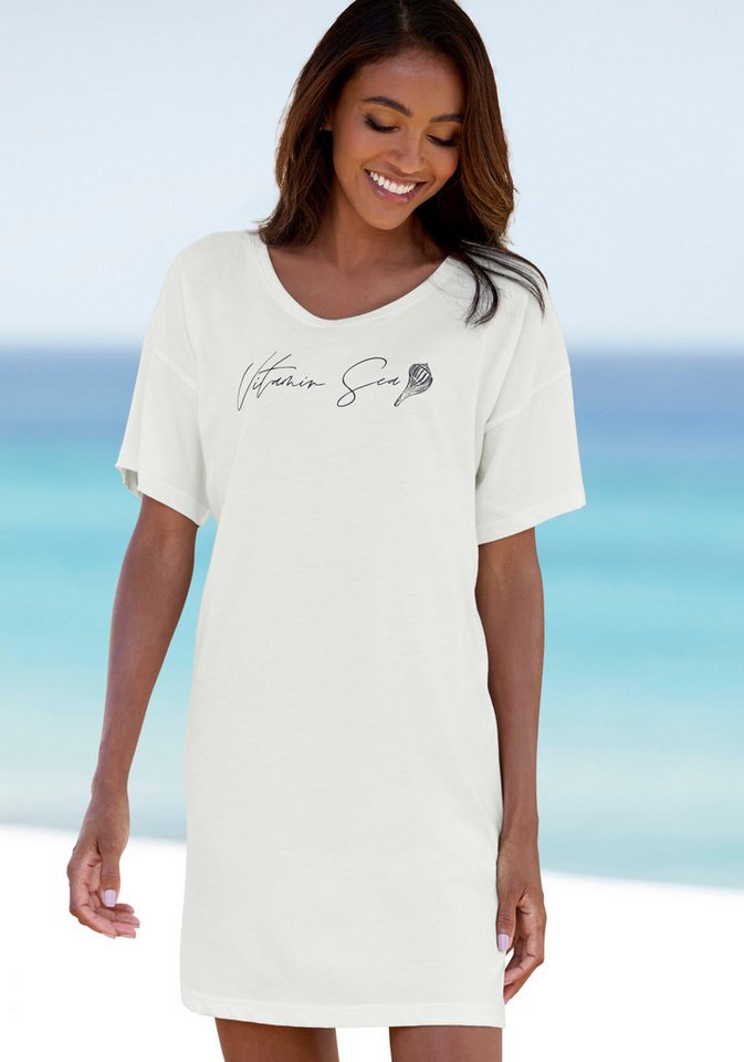 Vivance Dreams Sleepshirt mit schönem Frontprint von Vivance Dreams