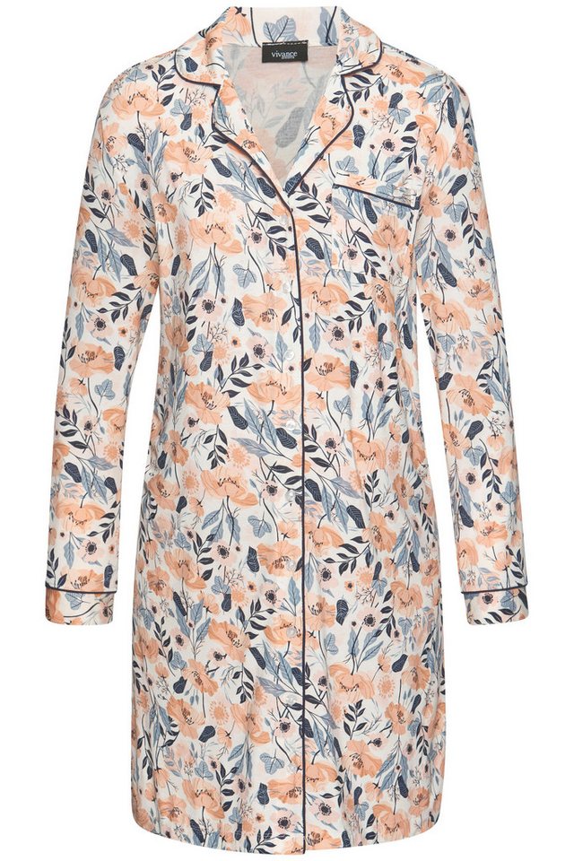 Vivance Dreams Umstandsnachthemd Schöner Allover-Print von Vivance Dreams