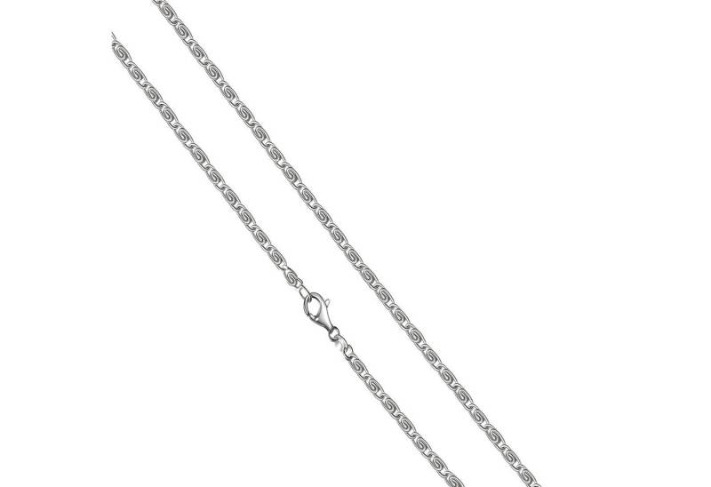 Vivance Armband 925/- Sterling Silber Armband weiß S-Panzer 19 cm von Vivance