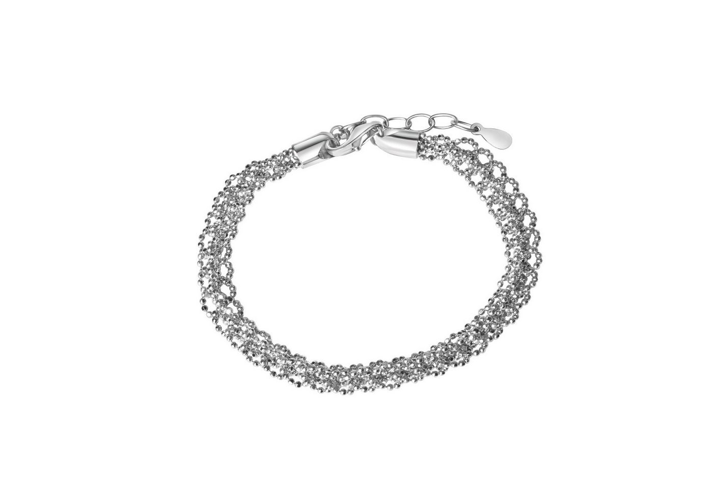 Vivance Armband 925/- Sterling Silber rhodiniert Kugelkette von Vivance
