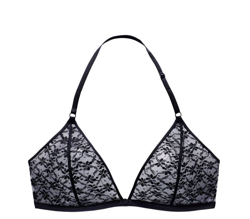 Vivance Bralette-BH in zierlicher Triangel-Schnittform mit Neckholder-Trägern, Dessous von Vivance