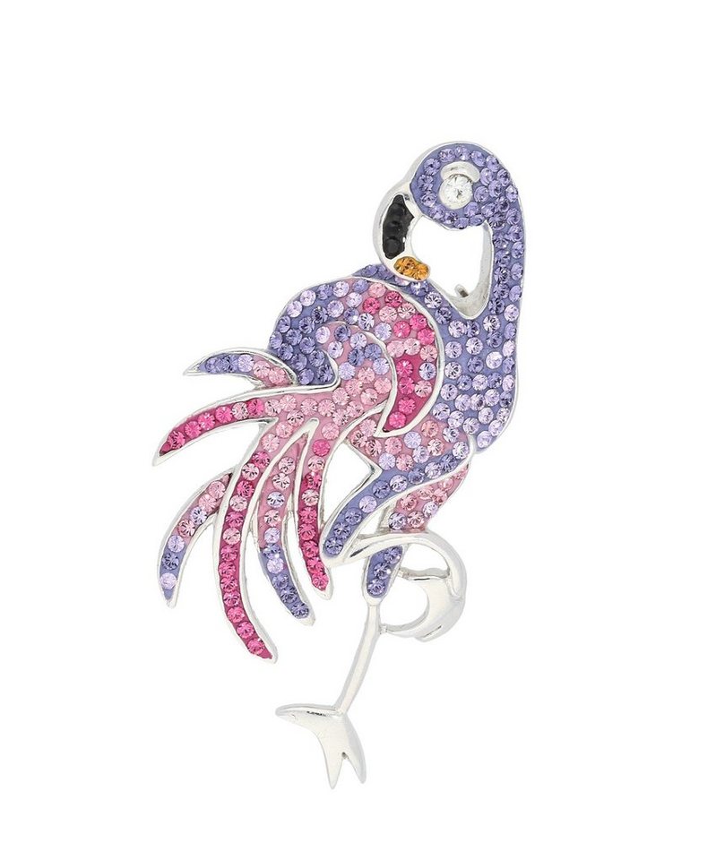 Vivance Brosche Flamingo, mit Swarovski-Elements von Vivance