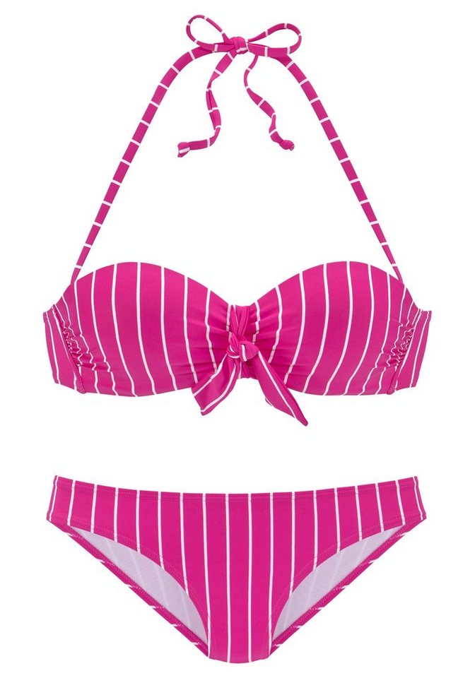 Vivance Bügel-Bandeau-Bikini mit Zierschleife am Top von Vivance