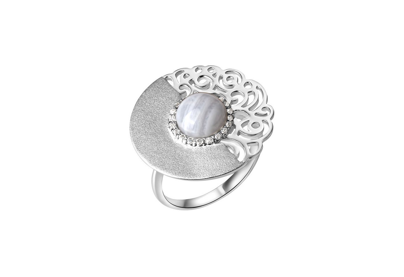 Vivance Fingerring 925/- Sterling Silber rhodiniert von Vivance