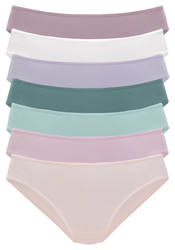 Vivance Jazz-Pants Slips (Packung, 7-St) in frischen Farben von Vivance