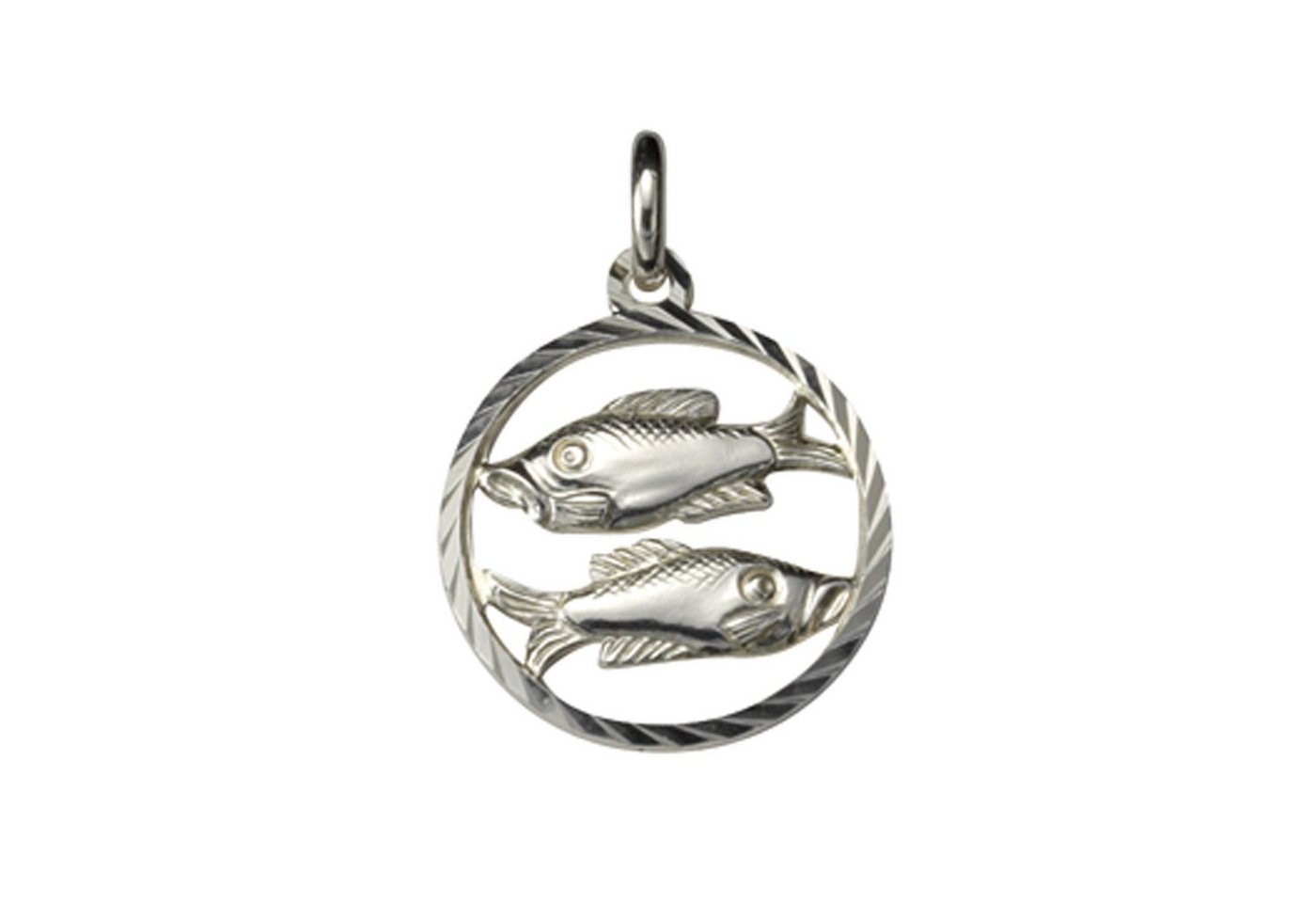 Vivance Kettenanhänger 925/- Sterling Silber Sternzeichen Fische von Vivance