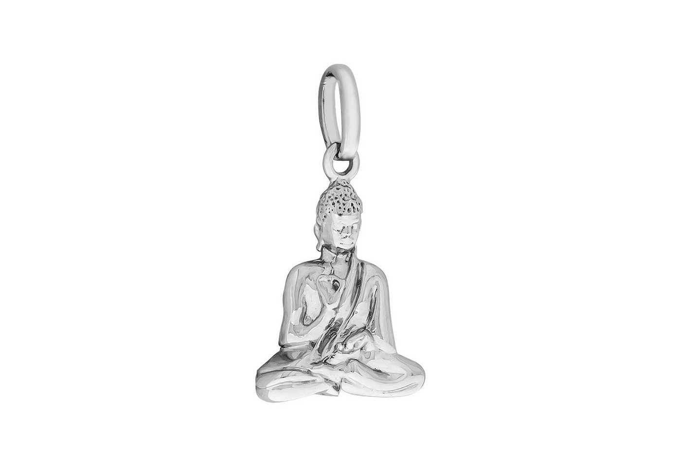 Vivance Kettenanhänger 925/- Sterling Silber rhodiniert Buddah von Vivance