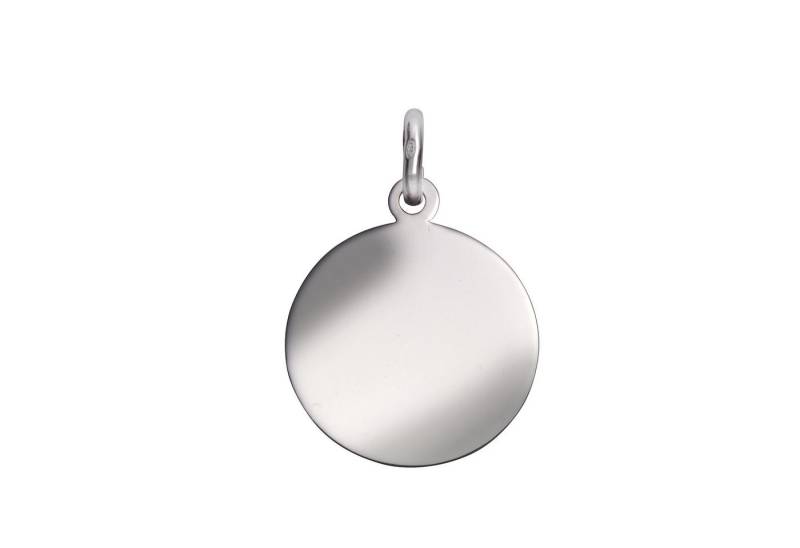 Vivance Kettenanhänger 925/- Sterling Silber rhodiniert Silberplatte 22mm von Vivance