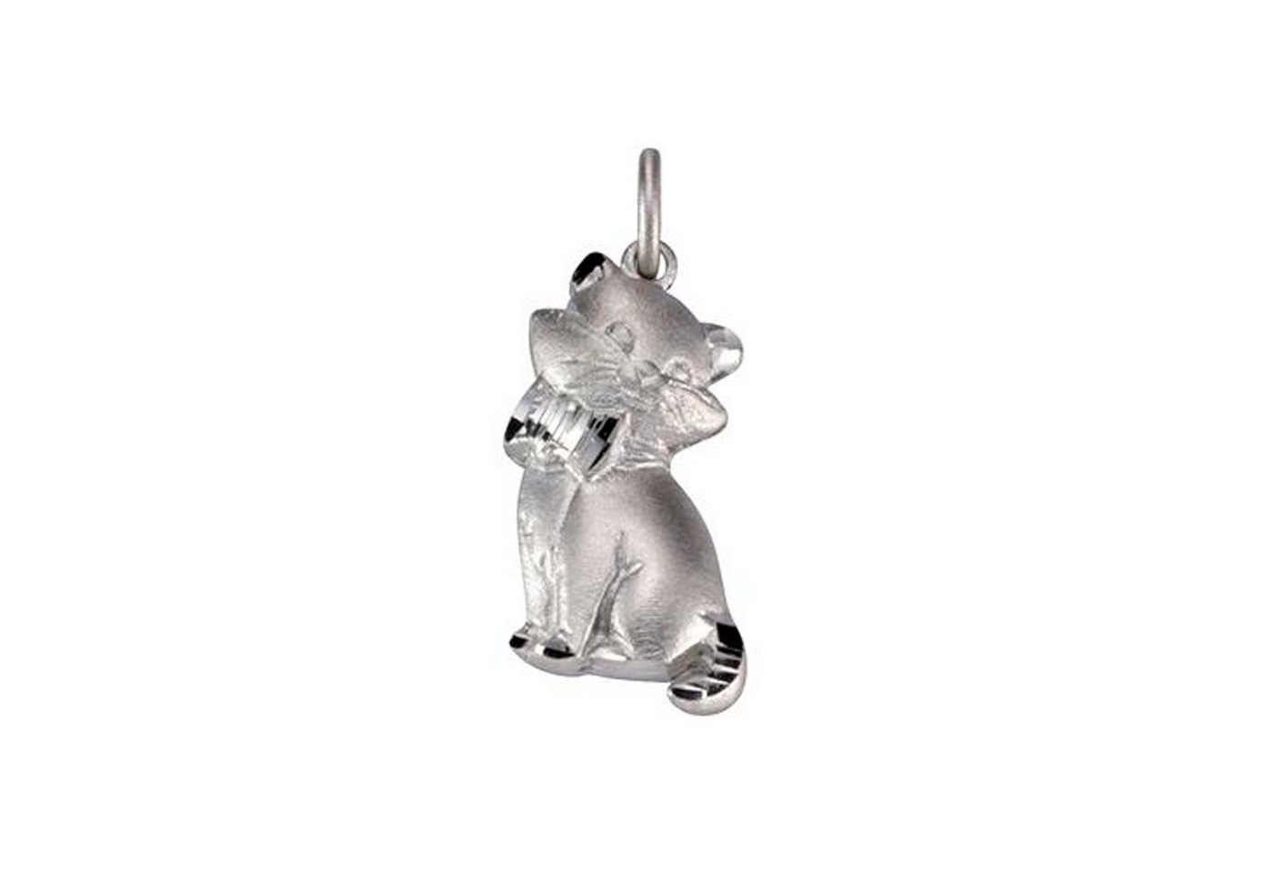 Vivance Kettenanhänger 925 Sterling Silber Motiv Katze von Vivance