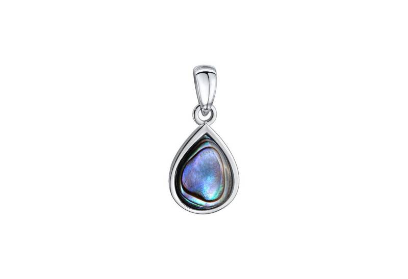 Vivance Kettenanhänger 925-Sterling Silber rhodiniert Abalone von Vivance