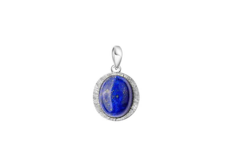 Vivance Kettenanhänger 925-Sterling Silber rhodiniert Lapislazuli von Vivance