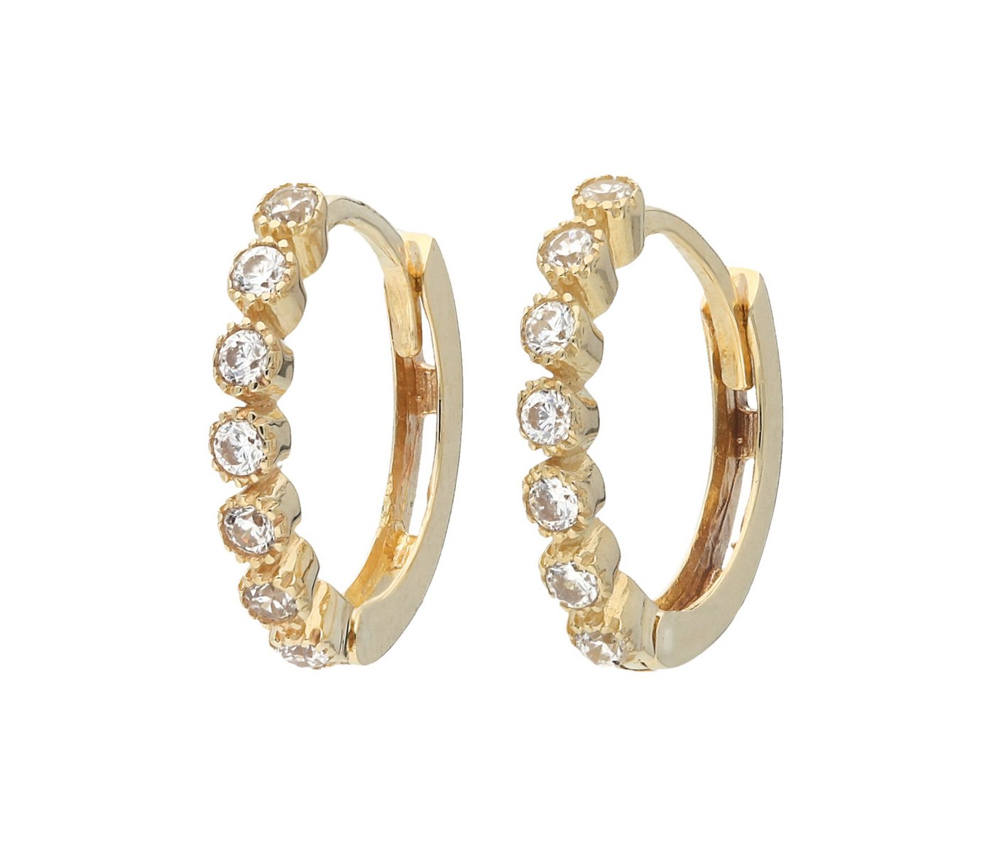 Vivance Paar Creolen Zirkonia von Vivance