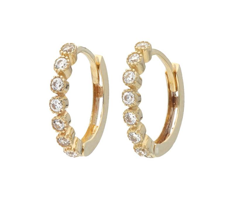 Vivance Paar Creolen Zirkonia von Vivance