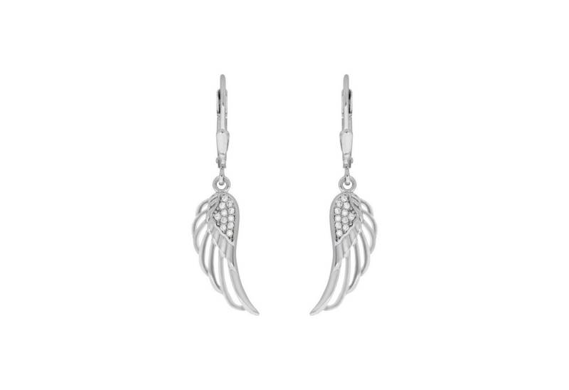 Vivance Paar Ohrhänger 925/- Sterling Silber rhodiniert Zirkonia von Vivance