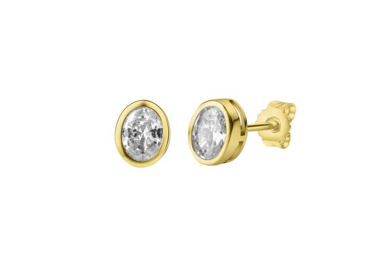 Vivance Paar Ohrstecker 375/- Gelbgold Zirkonia von Vivance