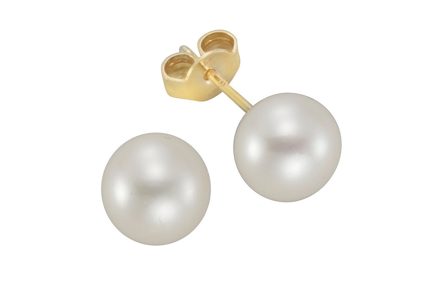 Vivance Paar Ohrstecker 585/- Gelbgold Perle von Vivance