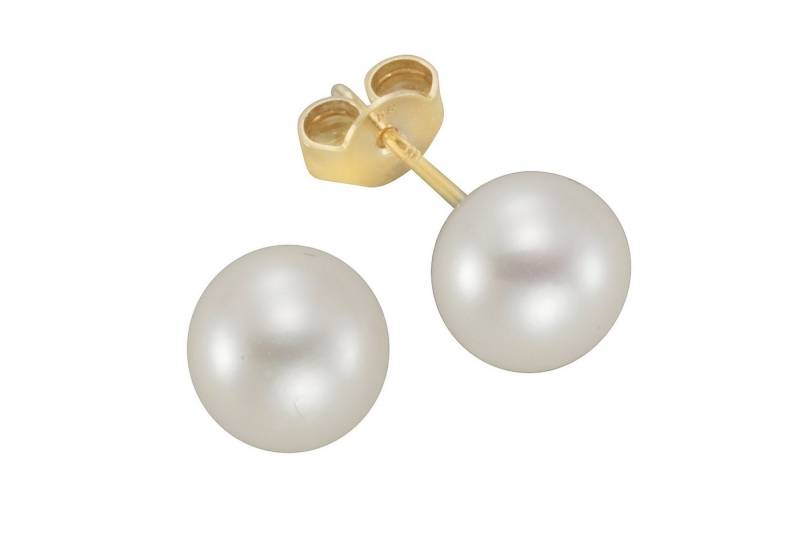 Vivance Paar Ohrstecker 585/- Gelbgold Perle von Vivance