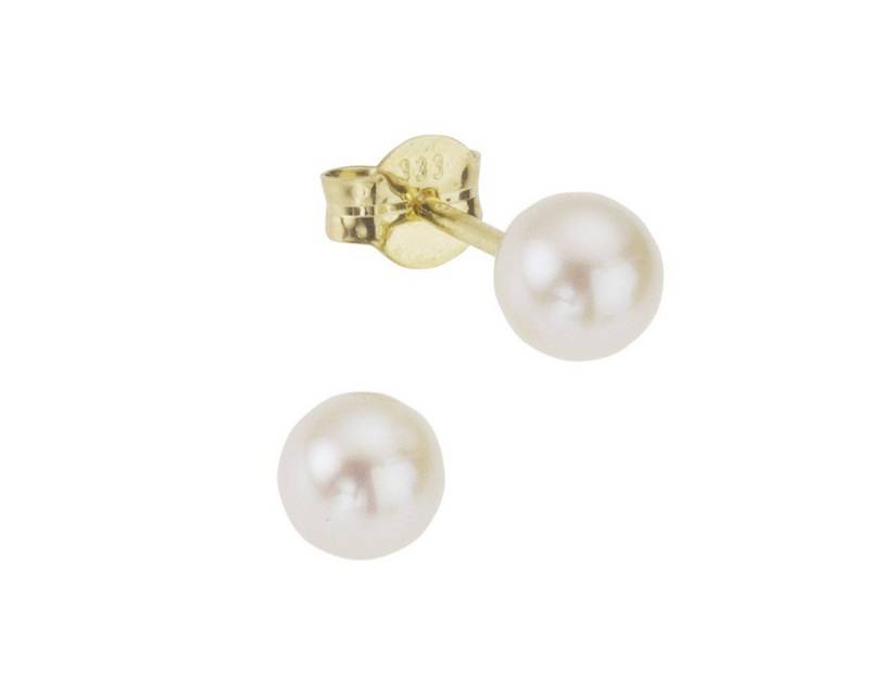 Vivance Paar Ohrstecker 585/- Gelbgold Perle von Vivance