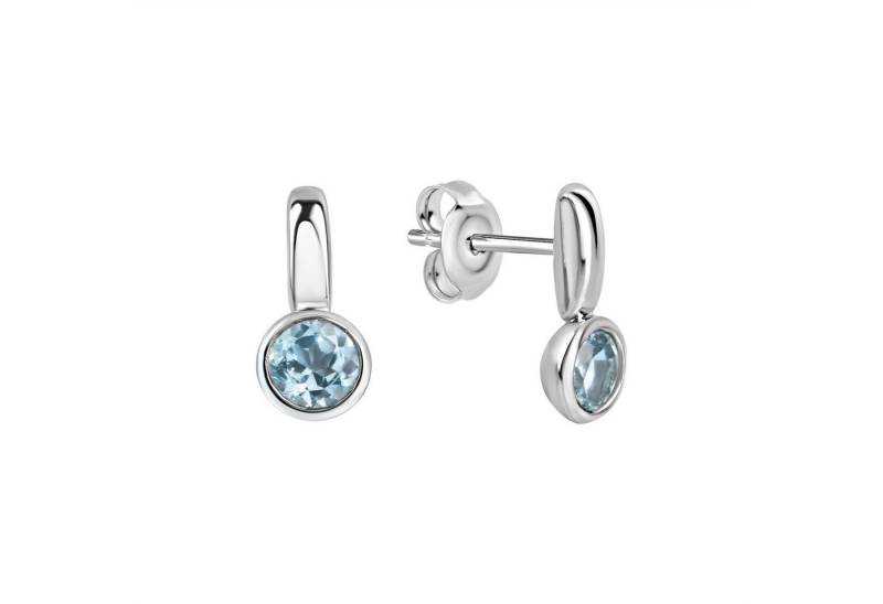 Vivance Paar Ohrstecker 925/- Sterling Silber rhodiniert synth. Spinell von Vivance