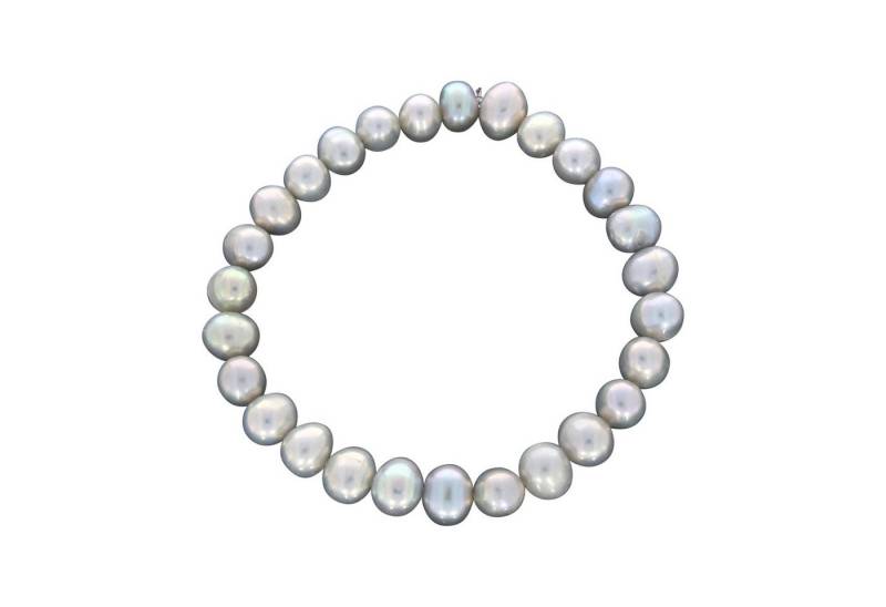 Vivance Armband Süßwasserzuchtperlen grau 6mm von Vivance