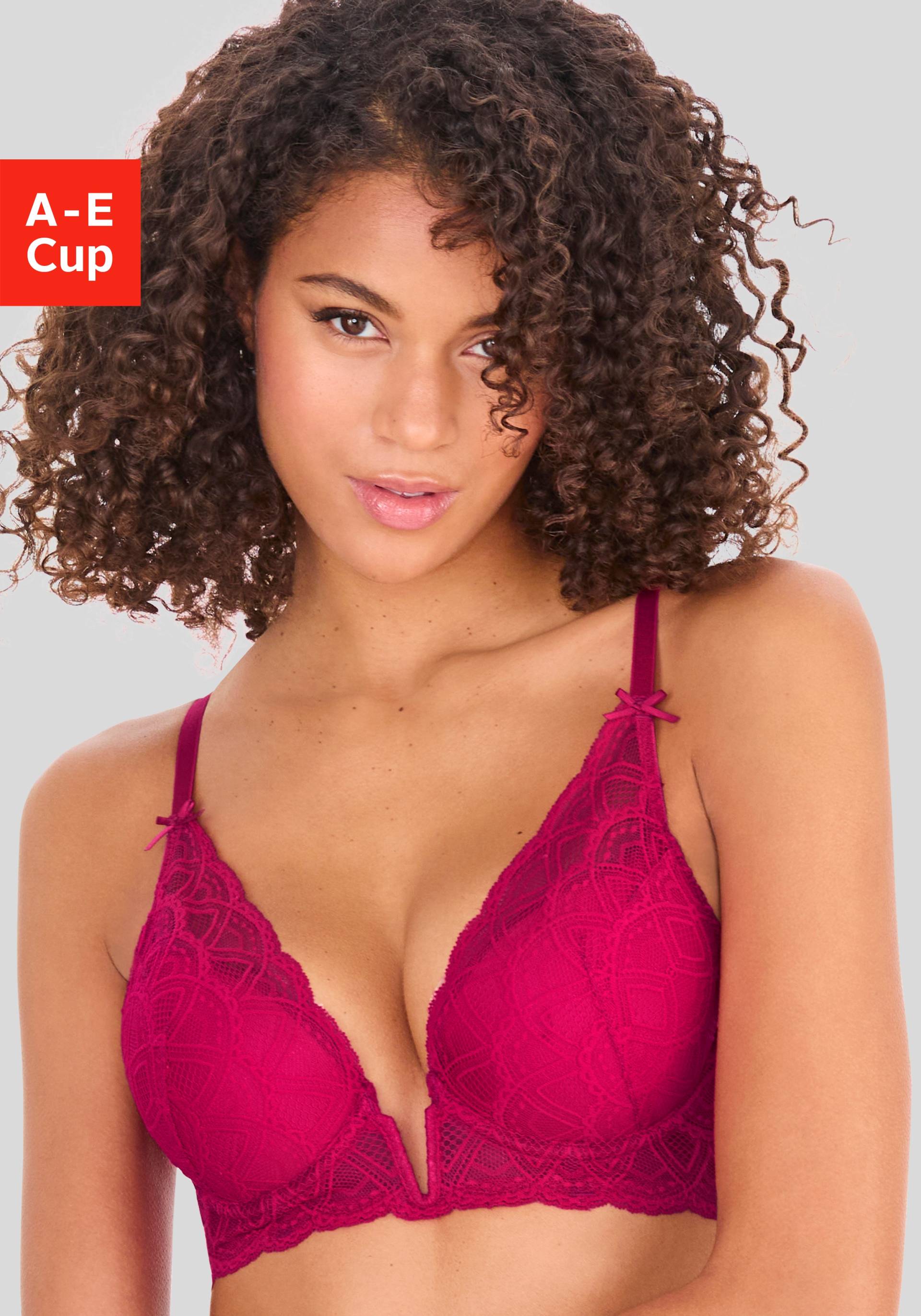 Vivance Schalen-BH "Mirabella", mit extra tiefem Aussschnitt von Vivance