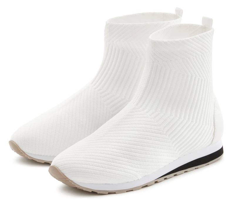 Vivance Sneaker Stiefelette aus elastischem Material, zum Reinschlüpfen VEGAN von Vivance