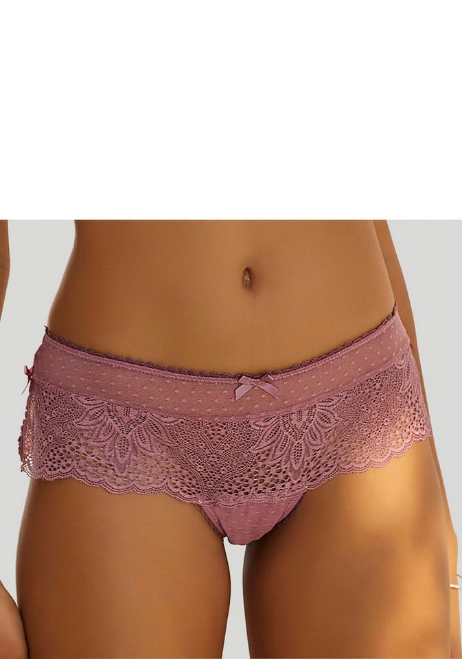 Vivance Stringpanty aus extravaganter Spitze mit seitlichen Schlitzen von Vivance