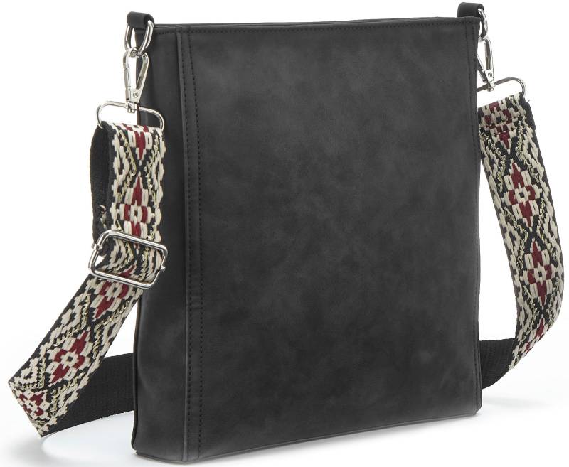 Vivance Umhängetasche "Handtasche" Schultertasche, Crossbody-Bag mit austauschbarem Schulterriemen VEGAN von Vivance