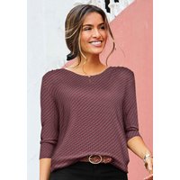 Witt Weiden Damen 3/4-Arm-Shirt beere von Vivance