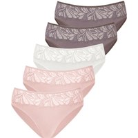 Witt Damen Jazz-Pants Slips, rosé, taupe, creme von Vivance