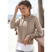 Witt Weiden Damen Kapuzenpullover beige von Vivance