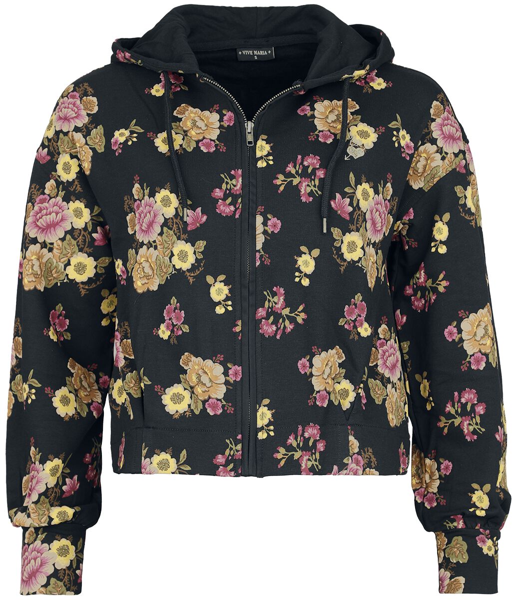 Vive Maria Barock Sweat Jacket Kapuzenjacke multicolor in XXL von Vive Maria