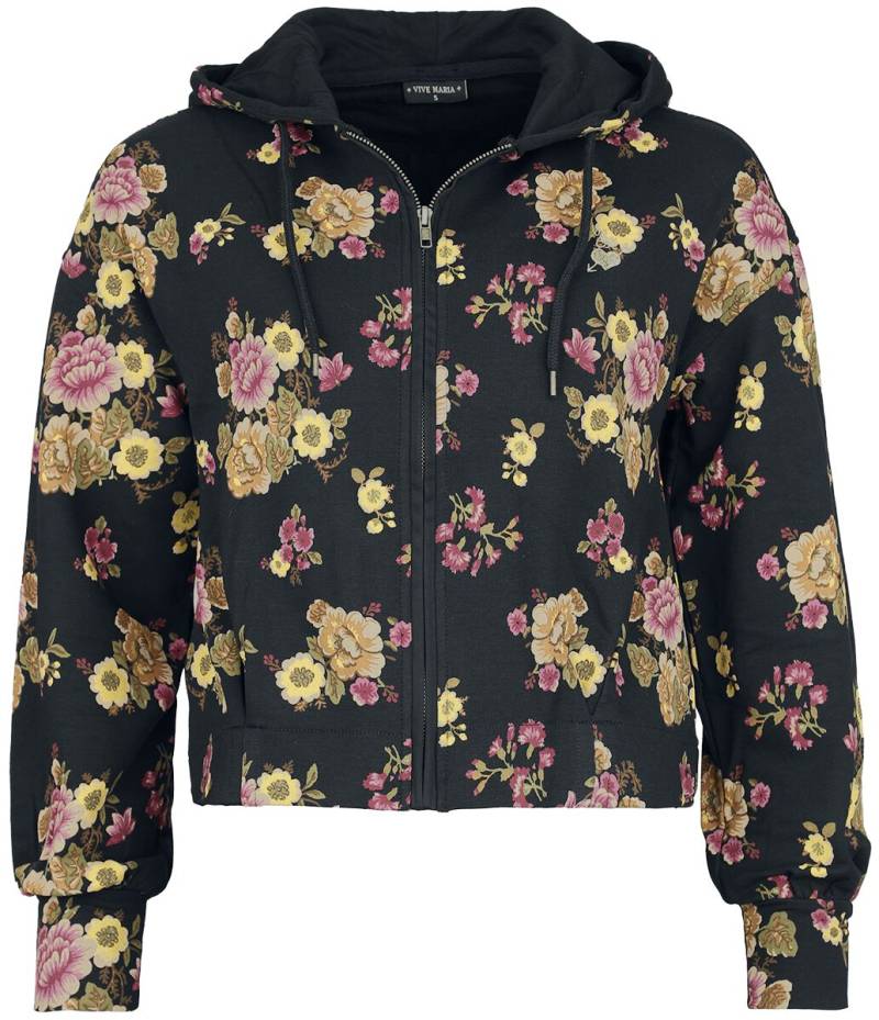 Vive Maria Barock Sweat Jacket Kapuzenjacke multicolor in XXL von Vive Maria