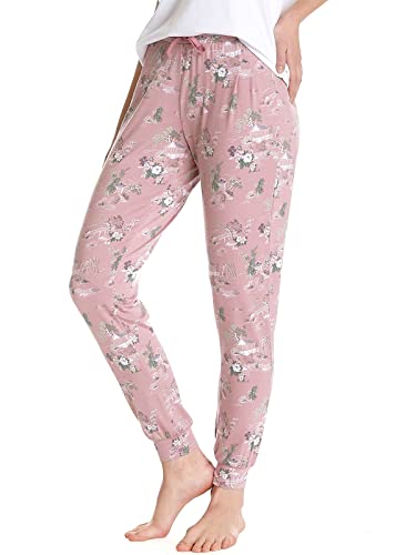 Vive Maria Chinese Teahouse Damen Schlafhose lightpink Allover, Größe:XL von Vive Maria