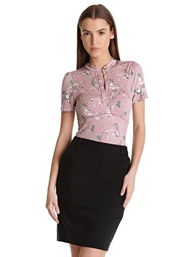 Vive Maria Chinese Teahouse Damen V-Shirt lightpink Allover, Größe:L von Vive Maria